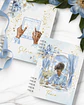 Arquivo Kit 11 Capas e Miolo Pautado Coleção Golden Blue - Papel Amado - Thumbnail 4