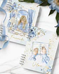 Arquivo Kit 11 Capas e Miolo Pautado Coleção Golden Blue - Papel Amado - Thumbnail 5