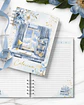 Arquivo Kit 11 Capas e Miolo Pautado Coleção Golden Blue - Papel Amado - Thumbnail 8
