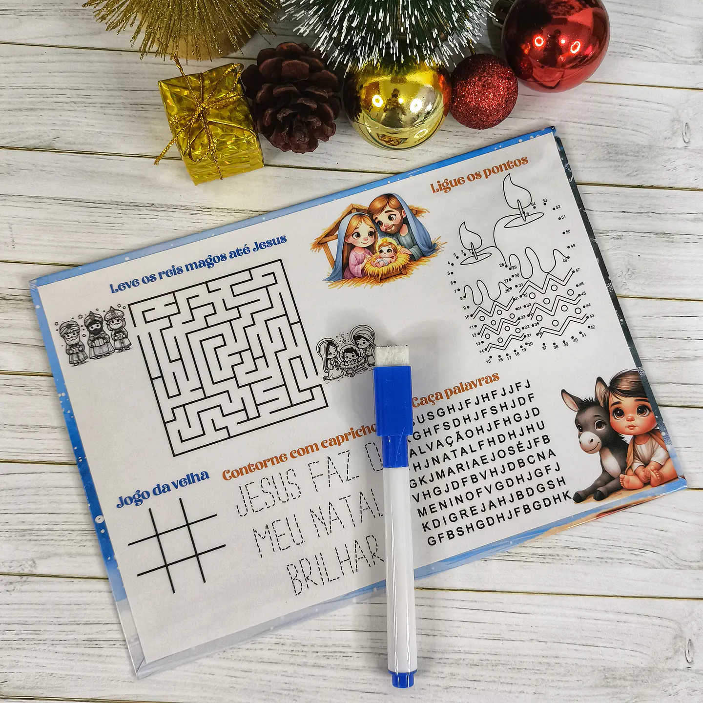 Arquivo Natal Cristão Papai do Céu - Desenhitos da Jana 10