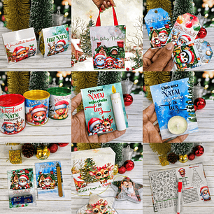 Arquivo Natal Combo Papai Noel - Desenhitos da Jana