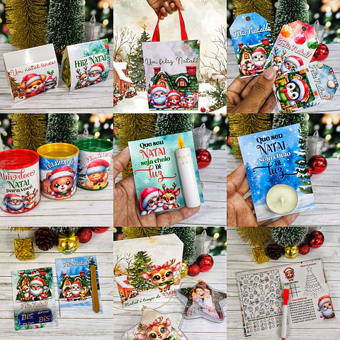 Arquivo Natal Combo Papai Noel - Desenhitos da Jana