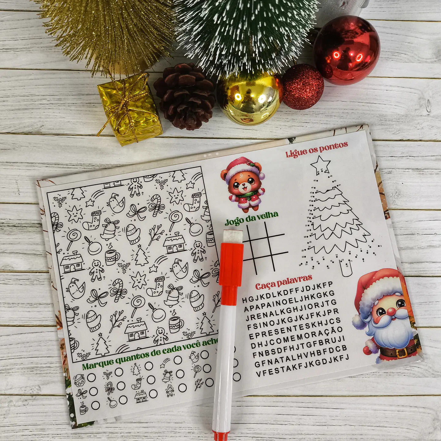 Arquivo Natal Combo Papai Noel - Desenhitos da Jana 13
