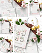 Arquivo Combo 4 Agendas Floral Rosa 2025 e Permanente – Bicho Papel - Thumbnail 1