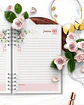 Arquivo Combo 4 Agendas Floral Rosa 2025 e Permanente – Bicho Papel - Thumbnail 2