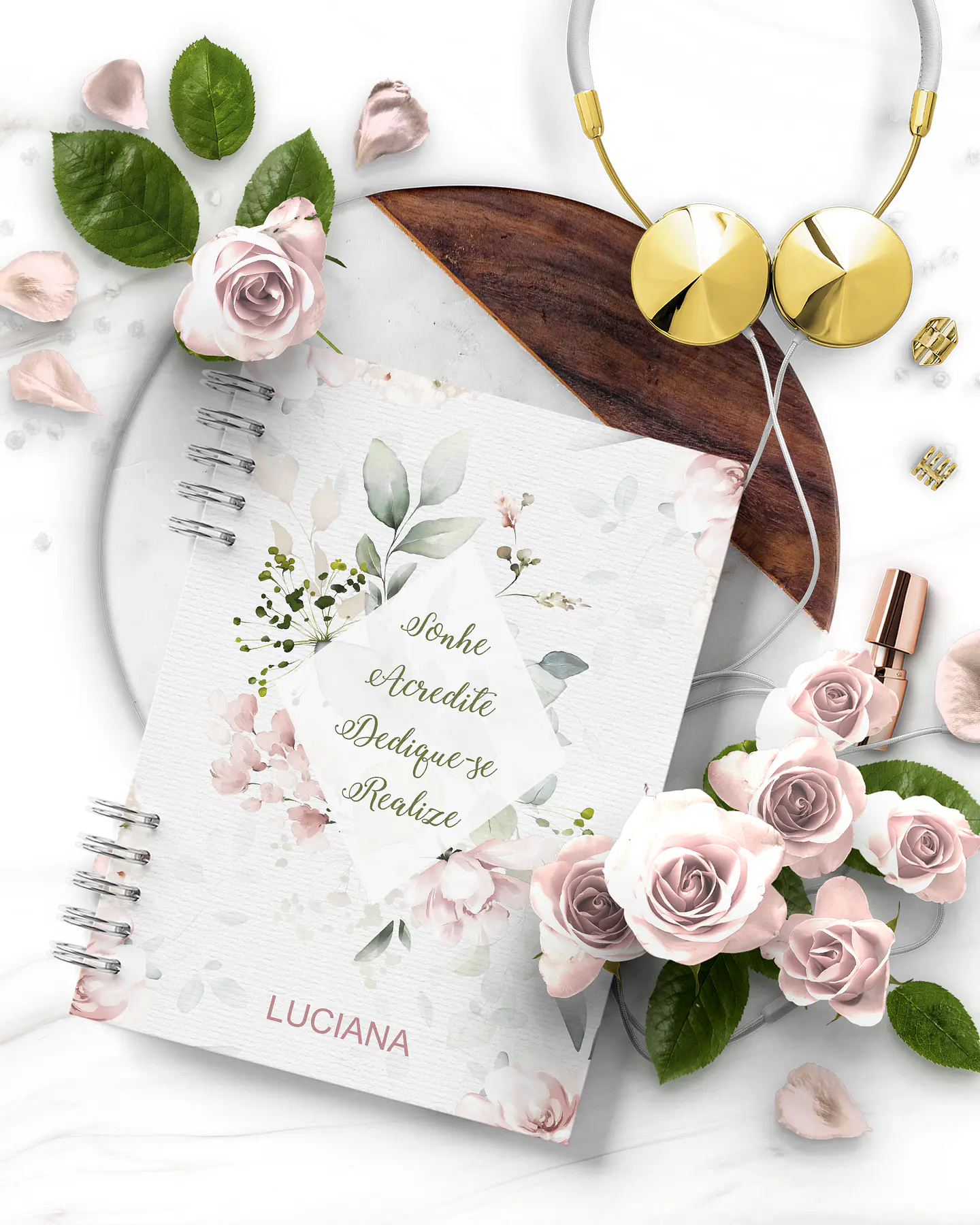 Arquivo Combo 4 Agendas Floral Rosa 2025 e Permanente – Bicho Papel 6