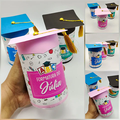 Arquivo de Corte Formatura ABC Caixa Circular - Criar BV