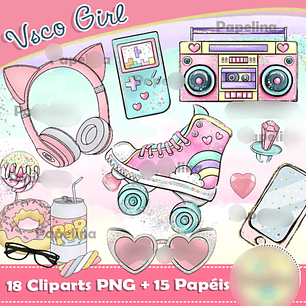 Kit Digital Vsco Girl