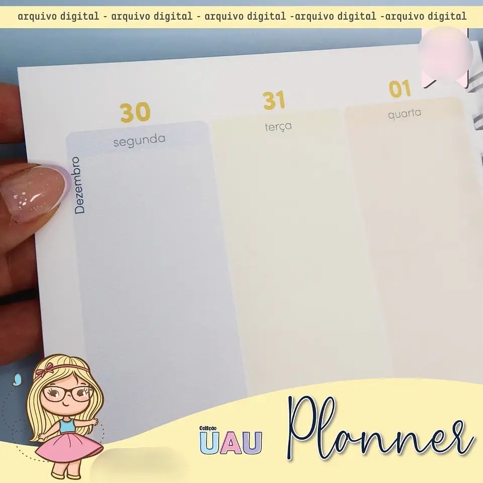 Arquivo Planners UAU 2025 - Mimos Personalizados 6