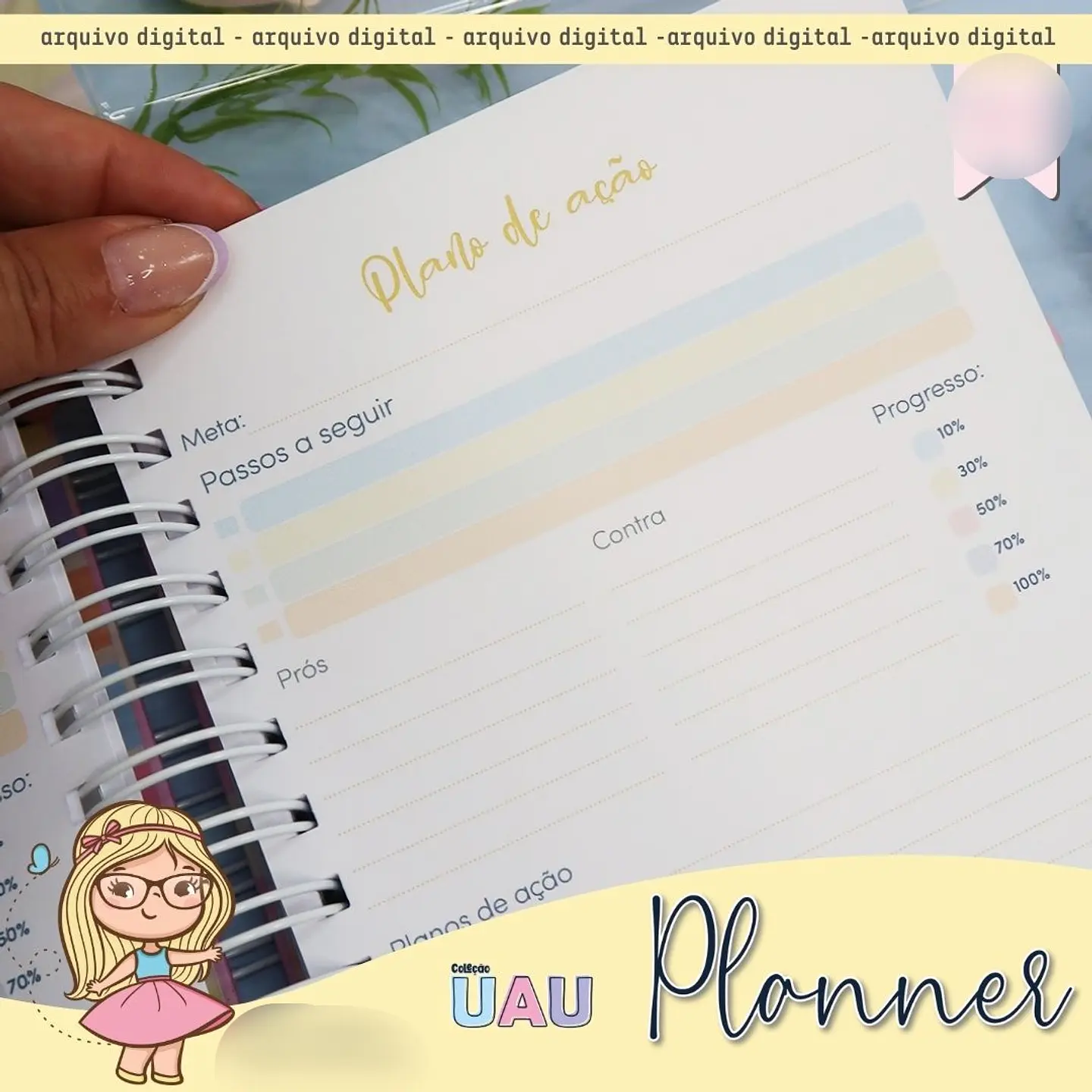 Arquivo Planners UAU 2025 - Mimos Personalizados 12