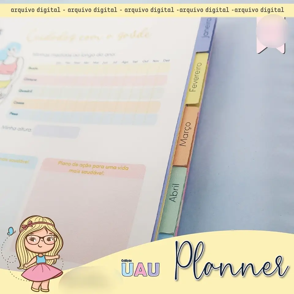 Arquivo Planners UAU 2025 - Mimos Personalizados 14