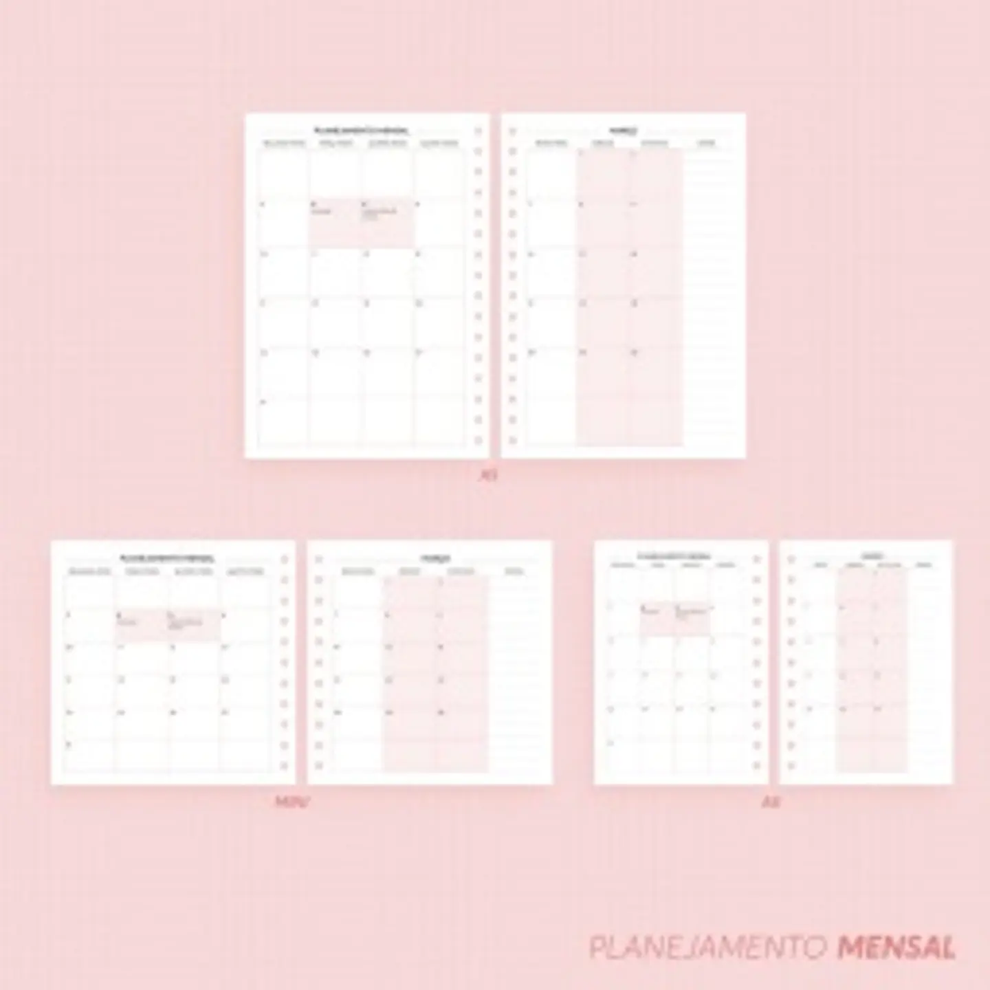 Arquivo Planejador mensal 2025 Super Combo - Nilmara 8