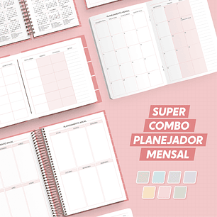 Arquivo Planejador mensal 2025 Super Combo - Nilmara