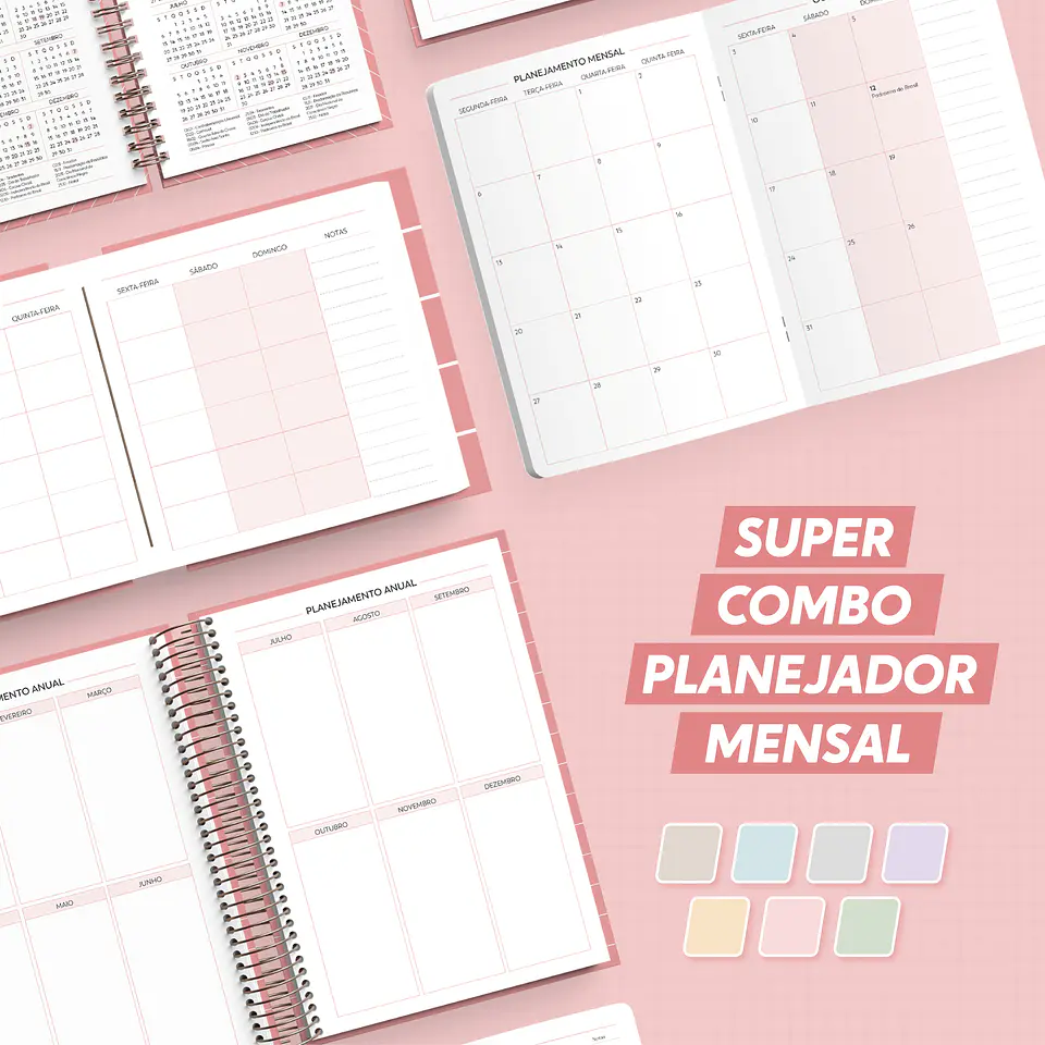 Arquivo Planejador mensal 2025 Super Combo - Nilmara 1