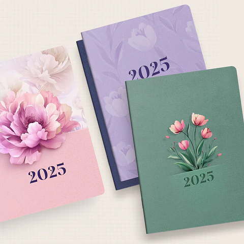 Arquivo Capas para Planejador Mensal Brochura Coleção Blomme - Nilmara