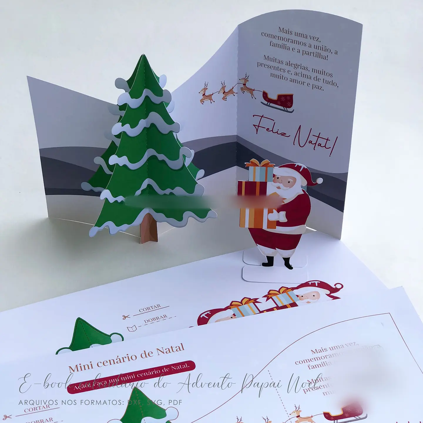 Arquivo Natal Calendário do Advento Papai Noel - Danila Marques 7