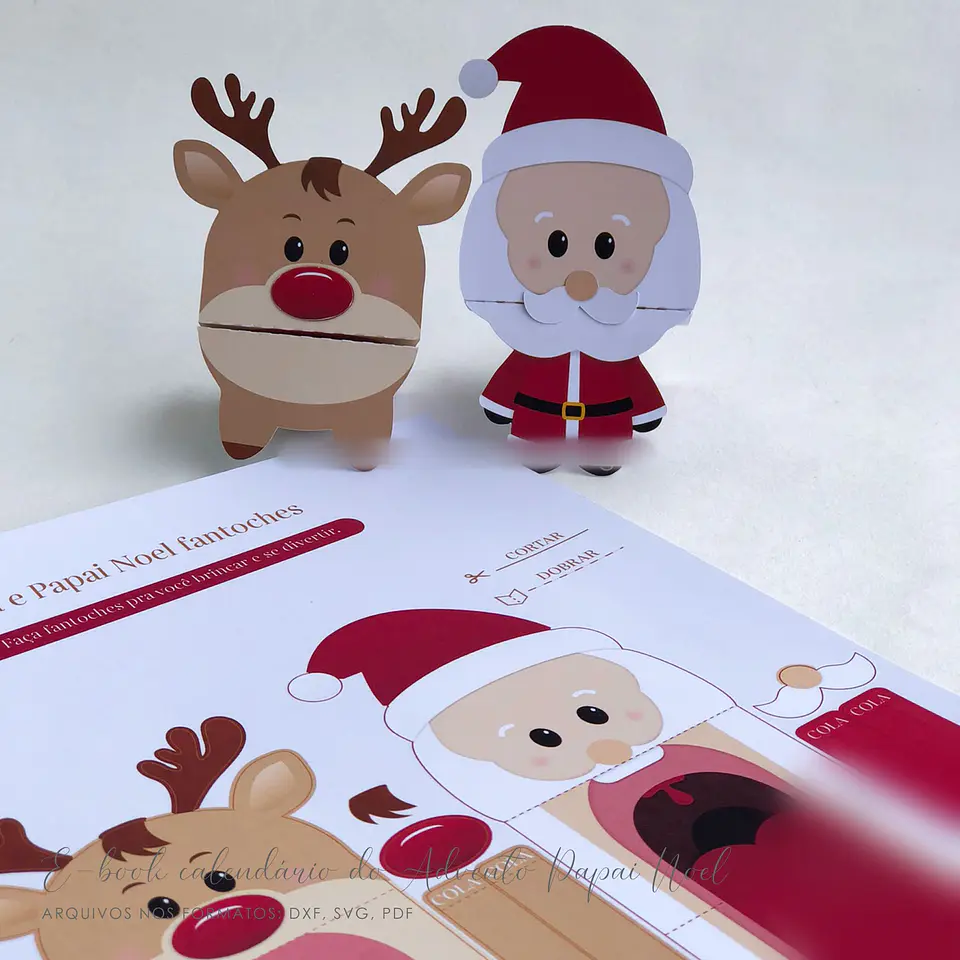 Arquivo Natal Calendário do Advento Papai Noel - Danila Marques 8