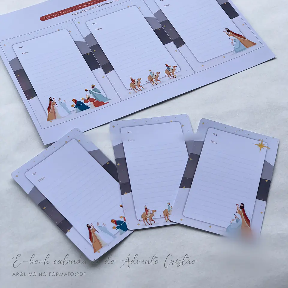 Arquivo Natal Cristão Calendário do Advento - Danila Marques 5