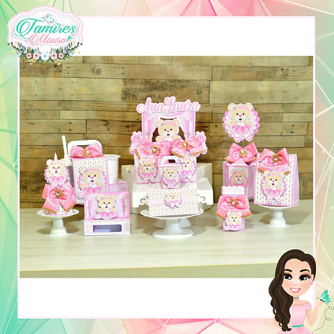 Arquivo de Corte Ursinha Bailarina