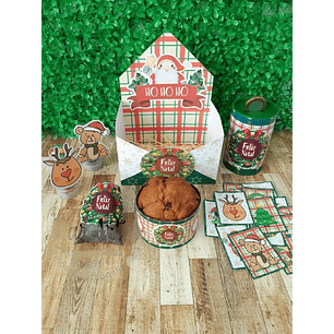 Arquivo de Corte Caixa Envelope Natal