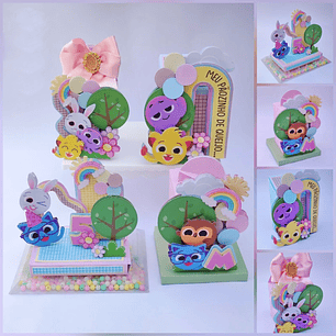 Arquivo de Corte Bolofofos Menina - Criar Bv