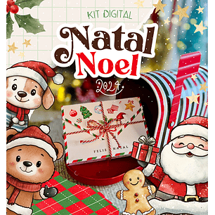 Kit Digital Natal Noel 2024 - Ana Flor