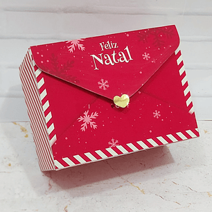 Arquivo de Corte Caixa Envelope Natal - Kif