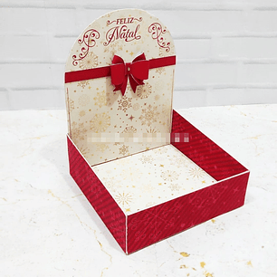 Arquivo de Corte Natal Mini Cesta Natalina - Kif