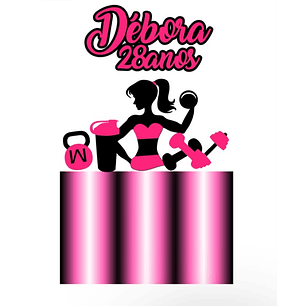 Arquivo de Corte Topo Academia