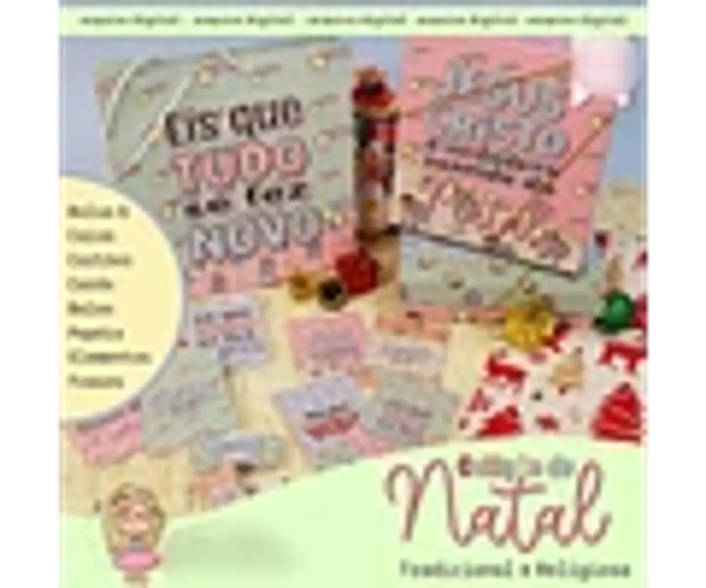 Arquivo Natal Tradicional e Religioso - Mimos Personalizados 5