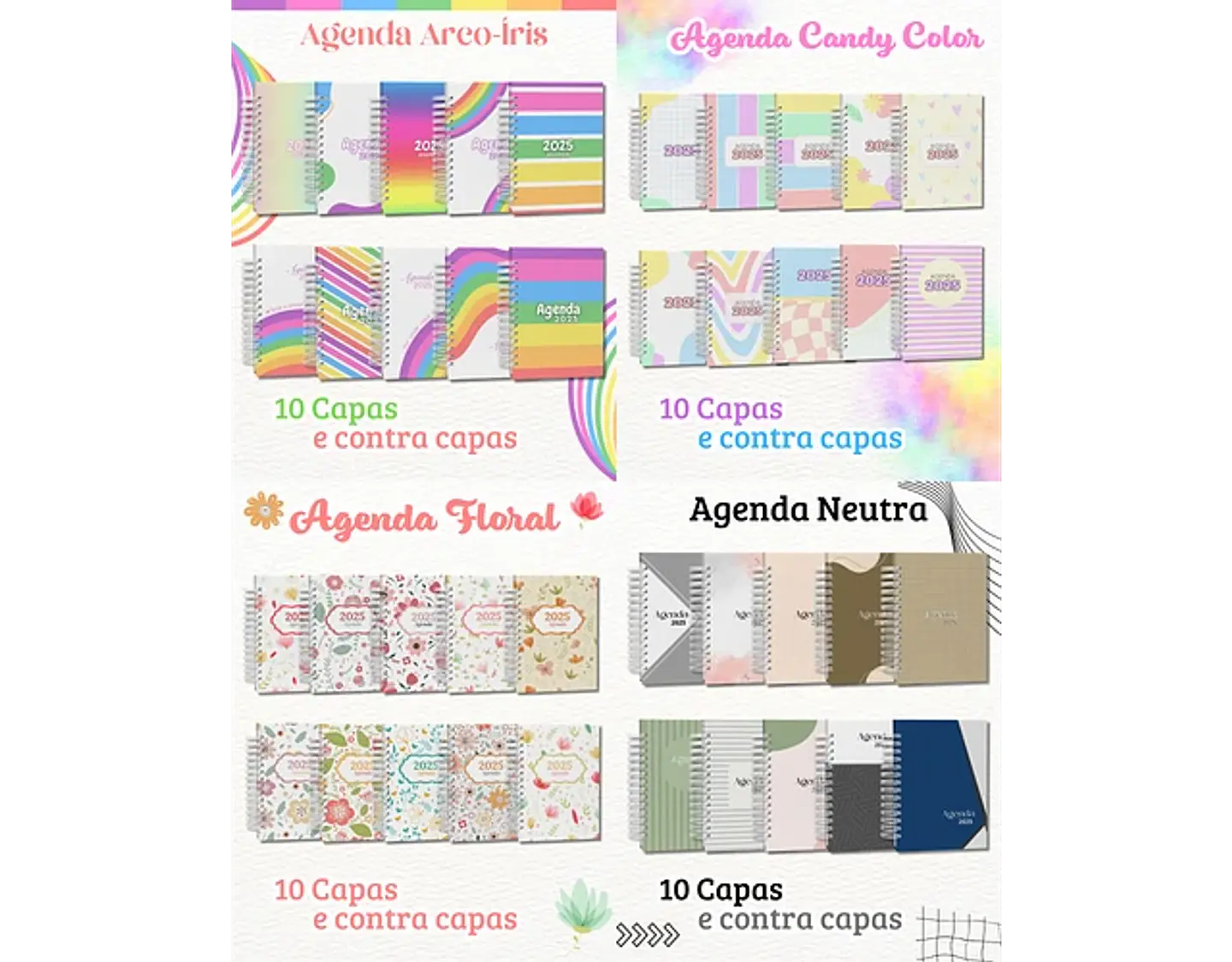 Arquivo Combo Agendas 2025 - MADI 1