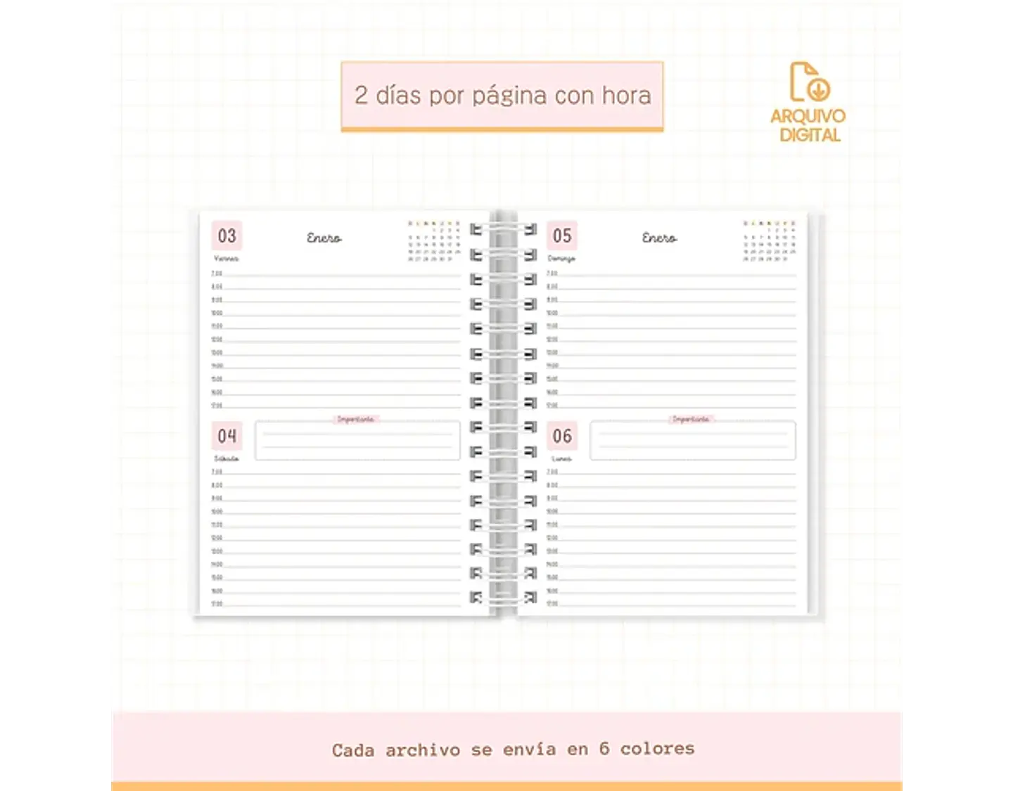 Arquivo Combo Planners 2025 EM ESPANHOL - SARA 2