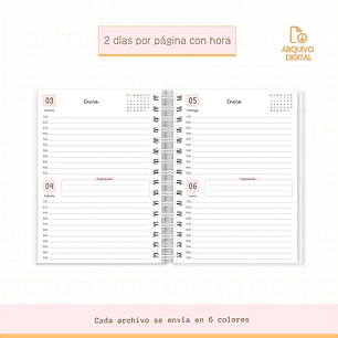 Arquivo Combo Planners 2025 EM ESPANHOL - SARA