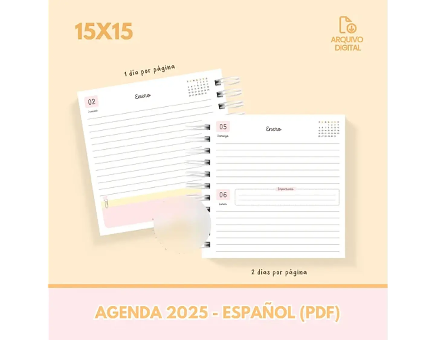 Arquivo Combo Planners 2025 EM ESPANHOL - SARA 4