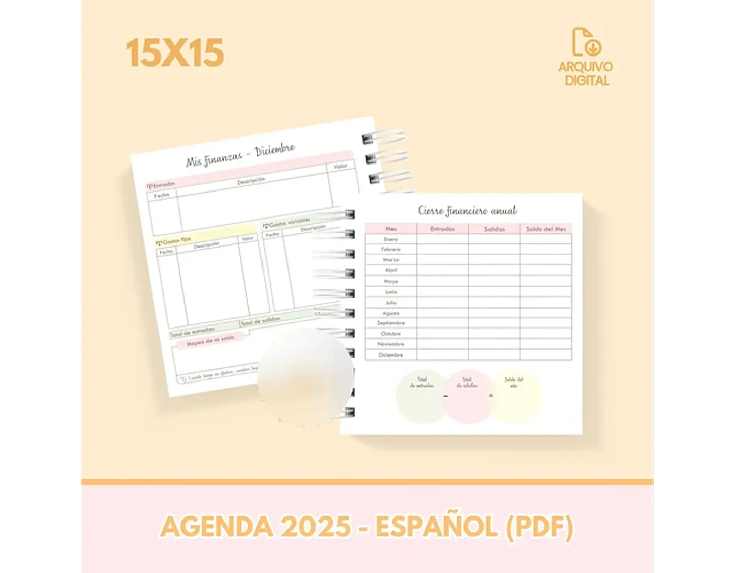 Arquivo Combo Planners 2025 EM ESPANHOL - SARA 5