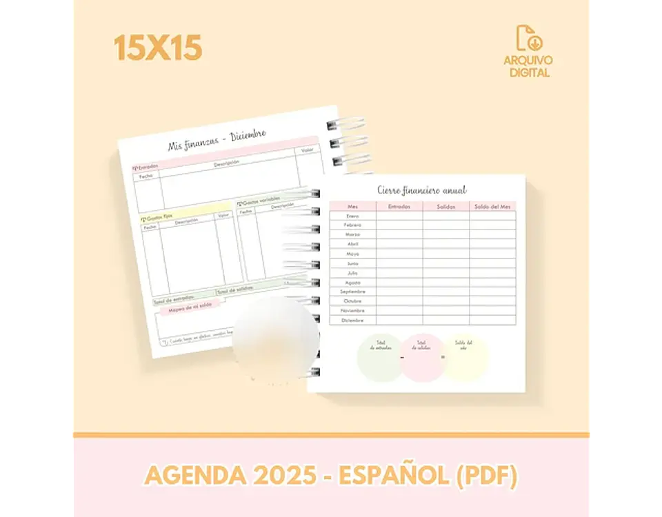 Arquivo Combo Planners 2025 EM ESPANHOL - SARA 5