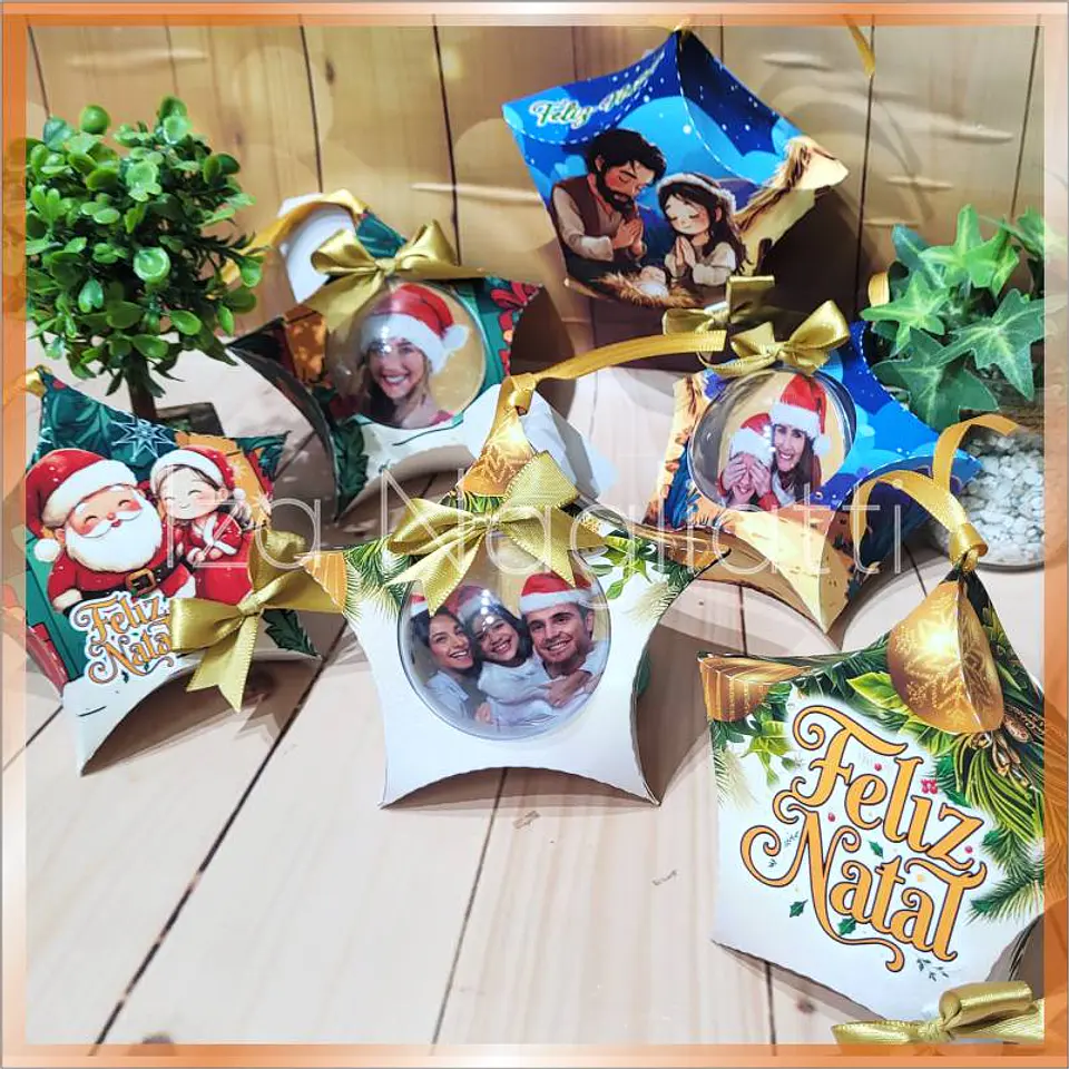 Arquivos Natal Caixa Estrela Bola Acrilica - Iza Nagliatti 1