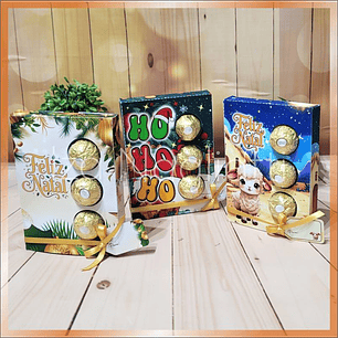 Arquivos Natal Caixa 3 Docinhos - Iza Nagliatti