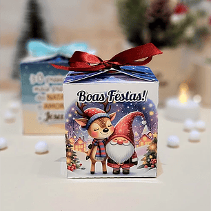 Arquivo Natal Caixa Cubo Amarração - Telma Contel