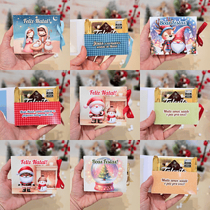 Arquivo Natal Porta Chocolate Talento - Telma Contel