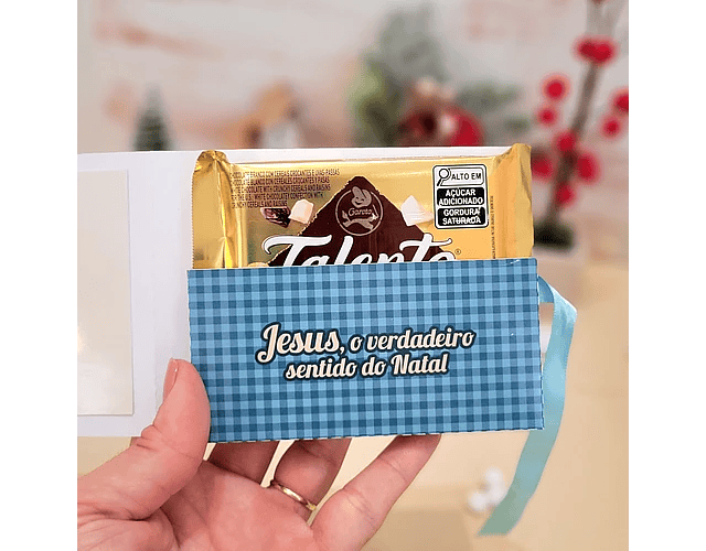 Arquivo Natal Porta Chocolate Talento - Telma Contel