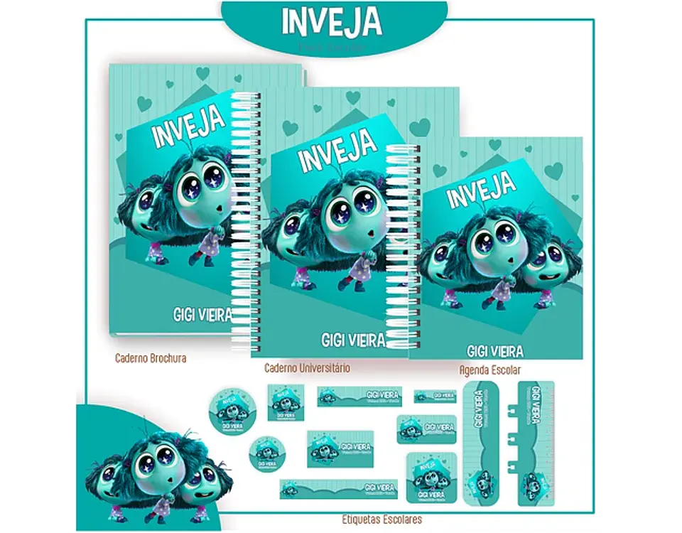 Arquivo encadernação Box Escolar Divertidamente 2025 2