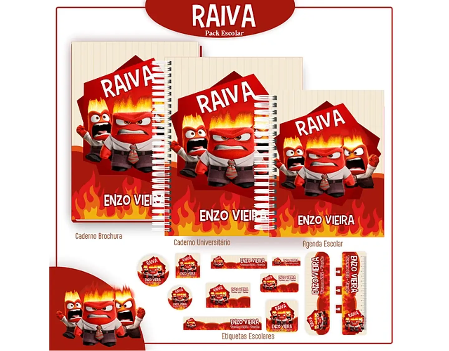 Arquivo encadernação Box Escolar Divertidamente 2025 10