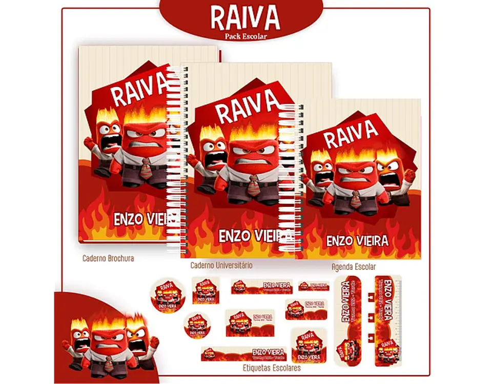 Arquivo encadernação Box Escolar Divertidamente 2025 10