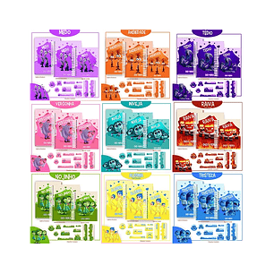 Arquivo encadernação Box Escolar Divertidamente 2025