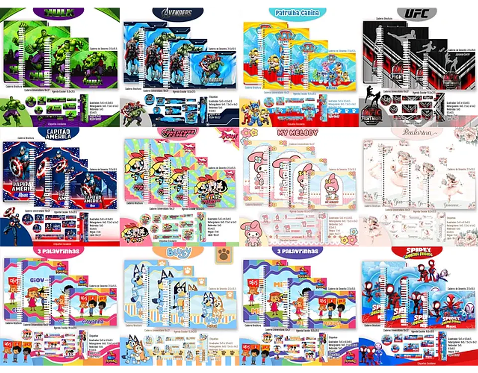 Arquivo encadernação PACK ESCOLAR 1.0 1