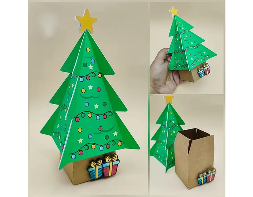 Arquivo Natal Árvore Caixinha - CRIAR BV 1