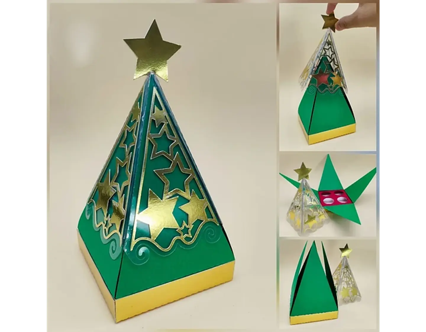 Arquivo Natal Árvore Acetato 4 doces - CRIAR BV 1