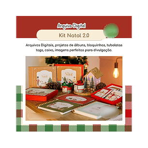 Arquivo Natal 2.0 Combo Encadernação - ESTUDIO G19