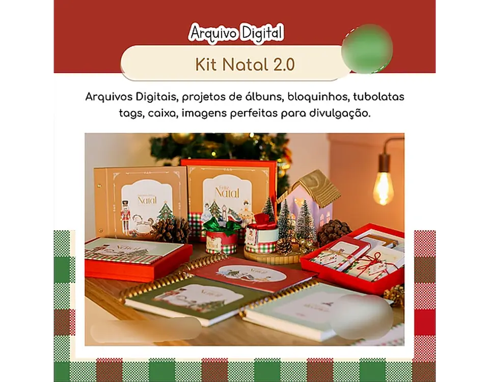 Arquivo Natal 2.0 Combo Encadernação - ESTUDIO G19 1